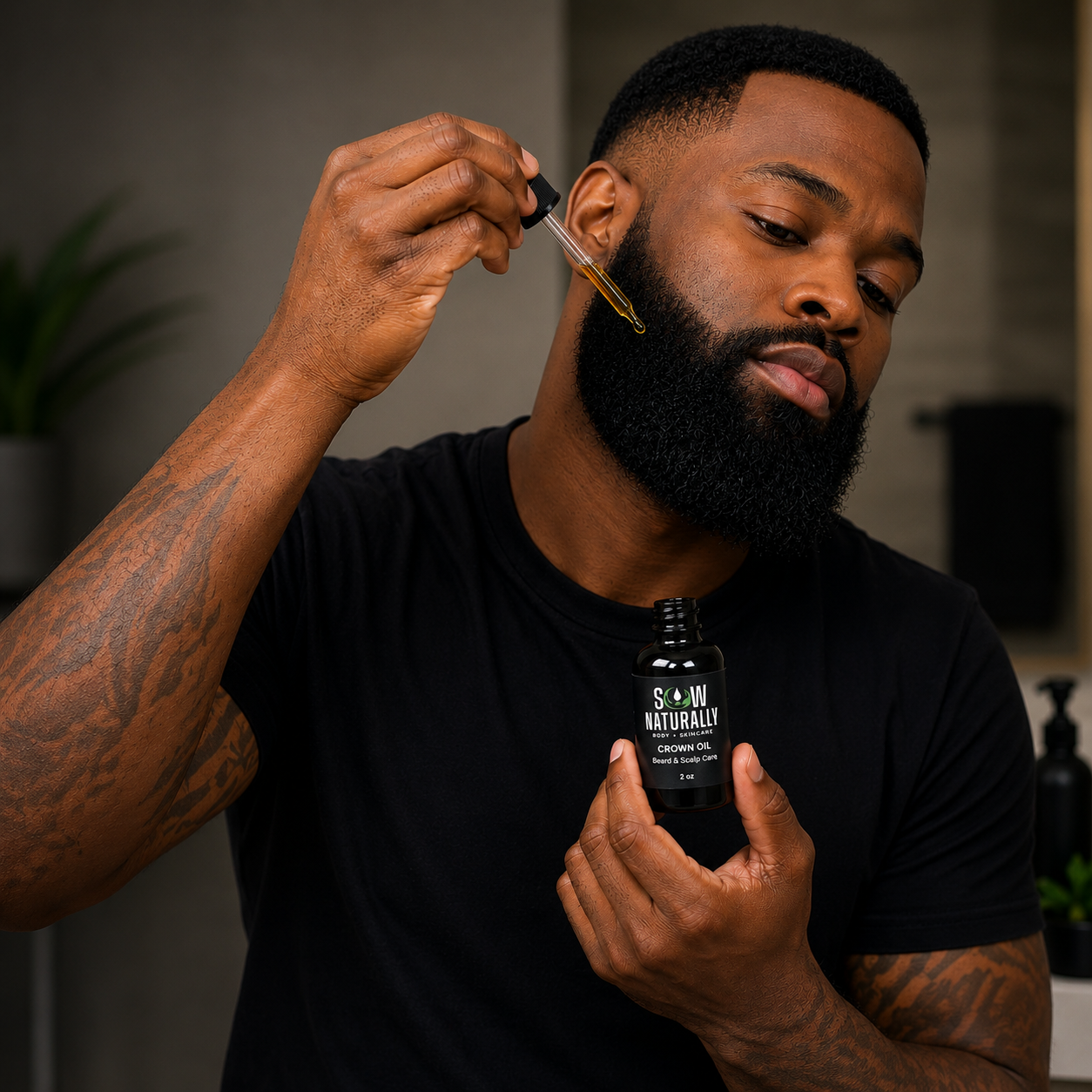 Crown Oil | Beard + Scalp Care